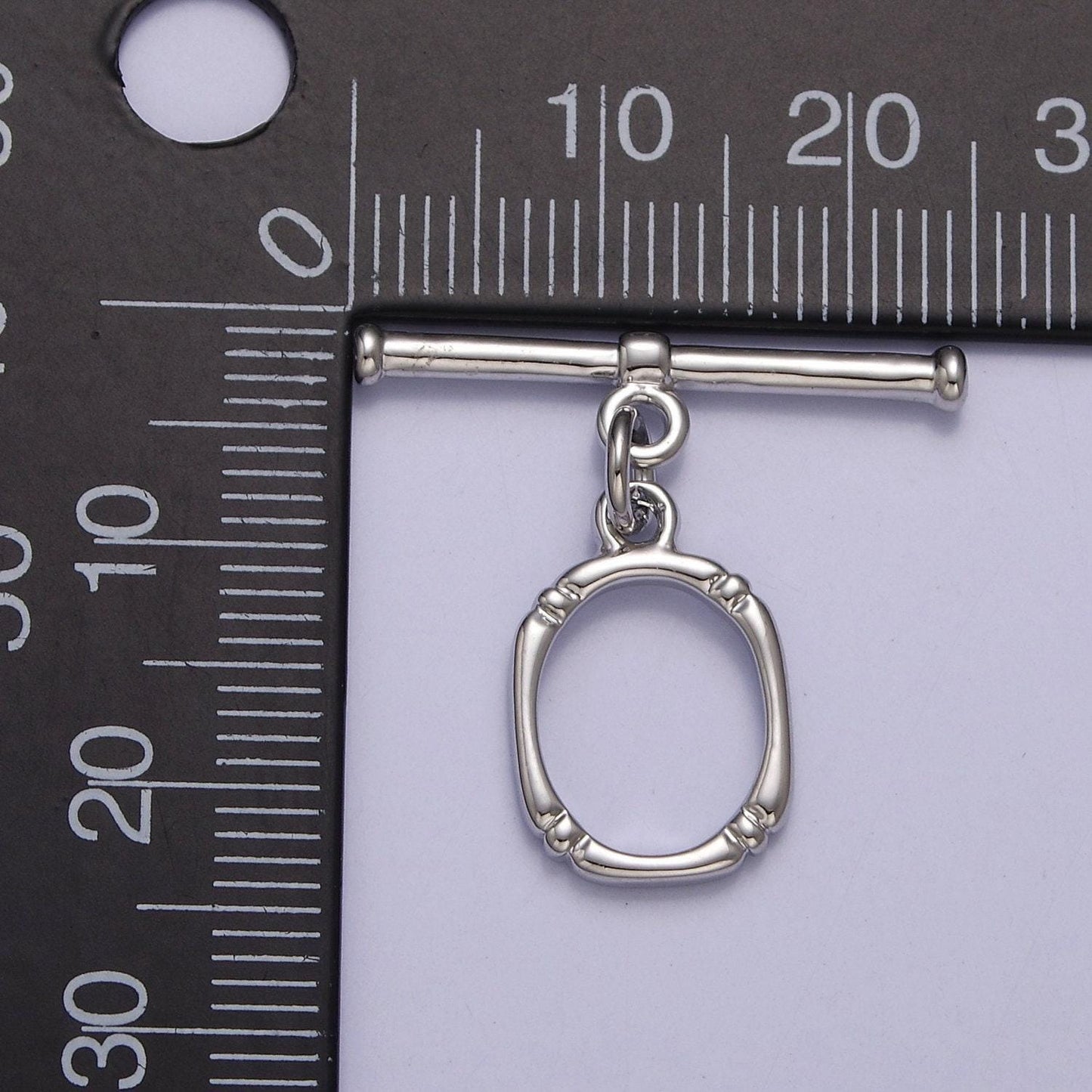 24k gold filled round oval clasp, jewelry clasp ot clasp findings l-684