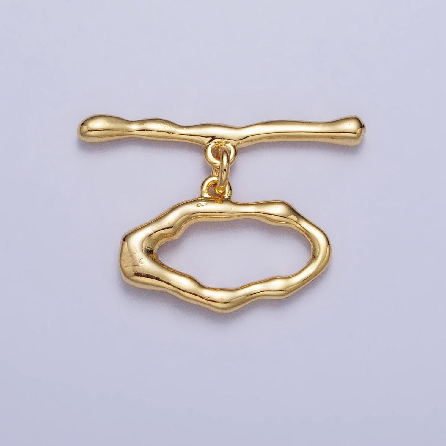 Abstract design toggle clasp dainty ot gold clasp silver fancy toggle clasp for diy jewelry making supply findings z098