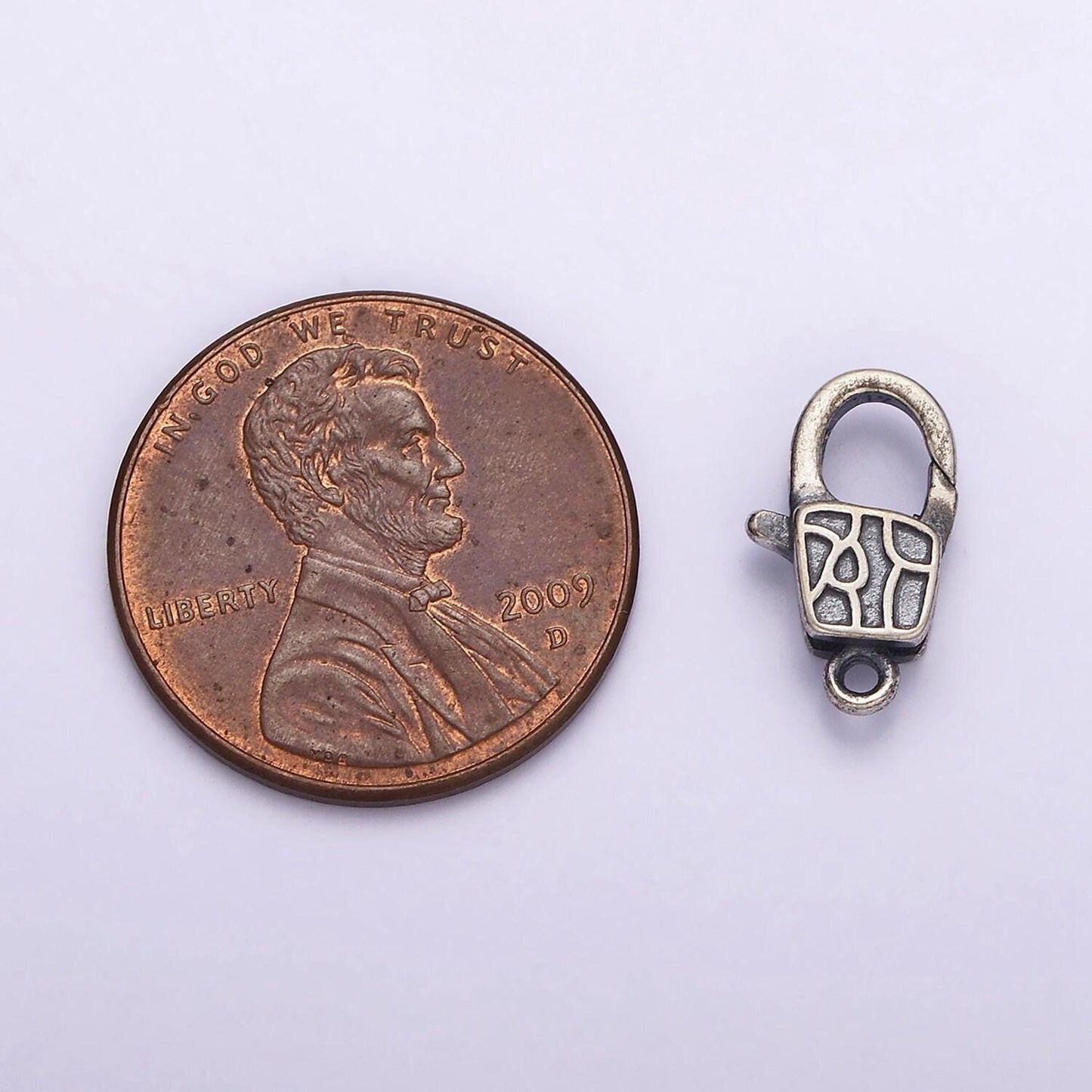 Antique silver clasp s925 sterling silver vintage lobster clasp for jewelry making sl-298
