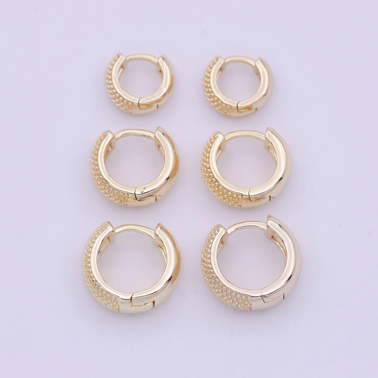 Dainty sleeper earrings/ sleeper hoops- gold fill huggie earrings- (sold as pair) minimalist jewelry everyday hoop