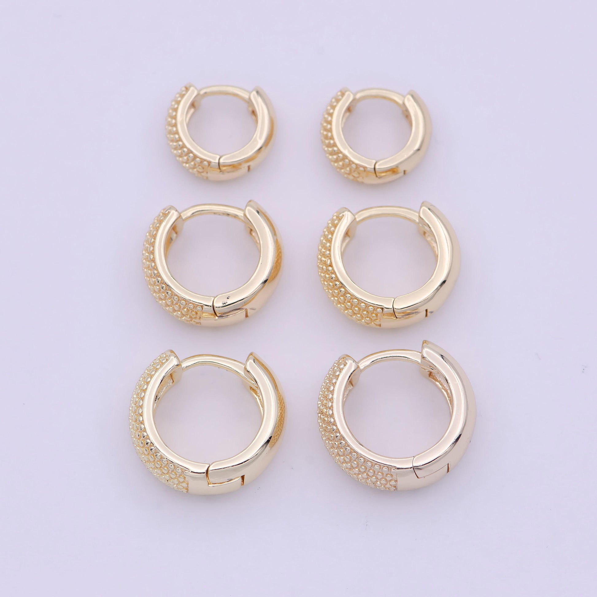Dainty sleeper earrings/ sleeper hoops- gold fill huggie earrings- (sold as pair) minimalist jewelry everyday hoop