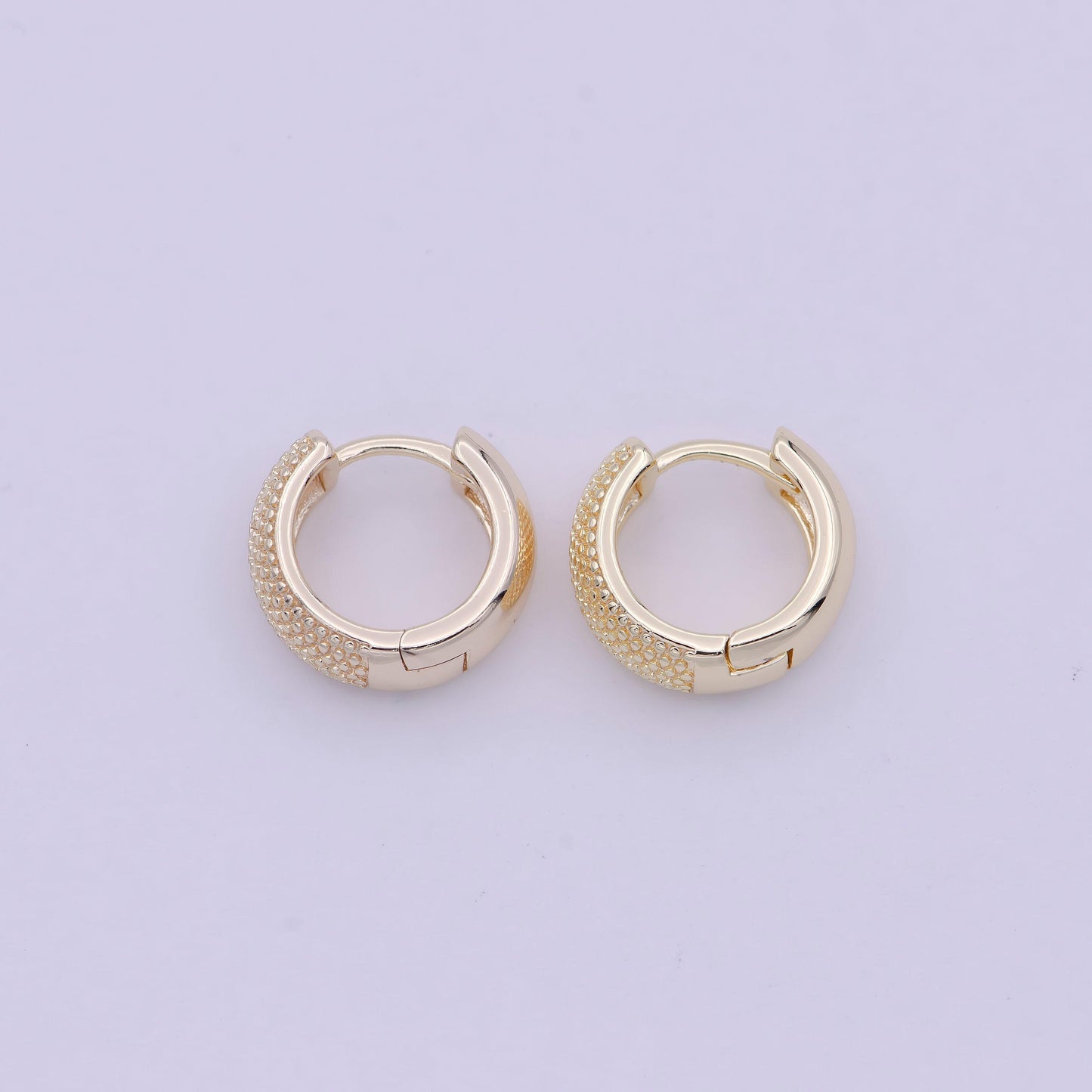 Dainty sleeper earrings/ sleeper hoops- gold fill huggie earrings- (sold as pair) minimalist jewelry everyday hoop