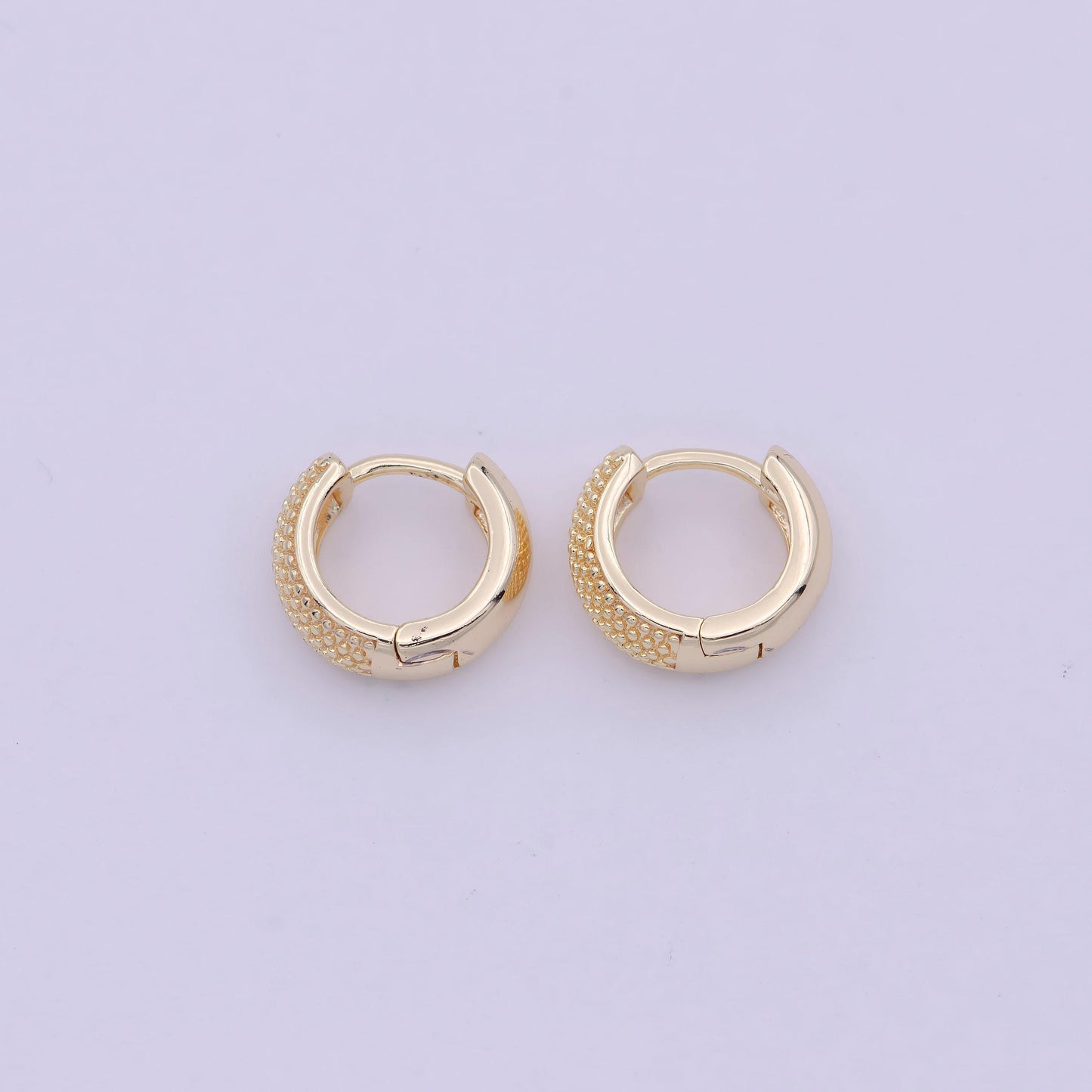 Dainty sleeper earrings/ sleeper hoops- gold fill huggie earrings- (sold as pair) minimalist jewelry everyday hoop