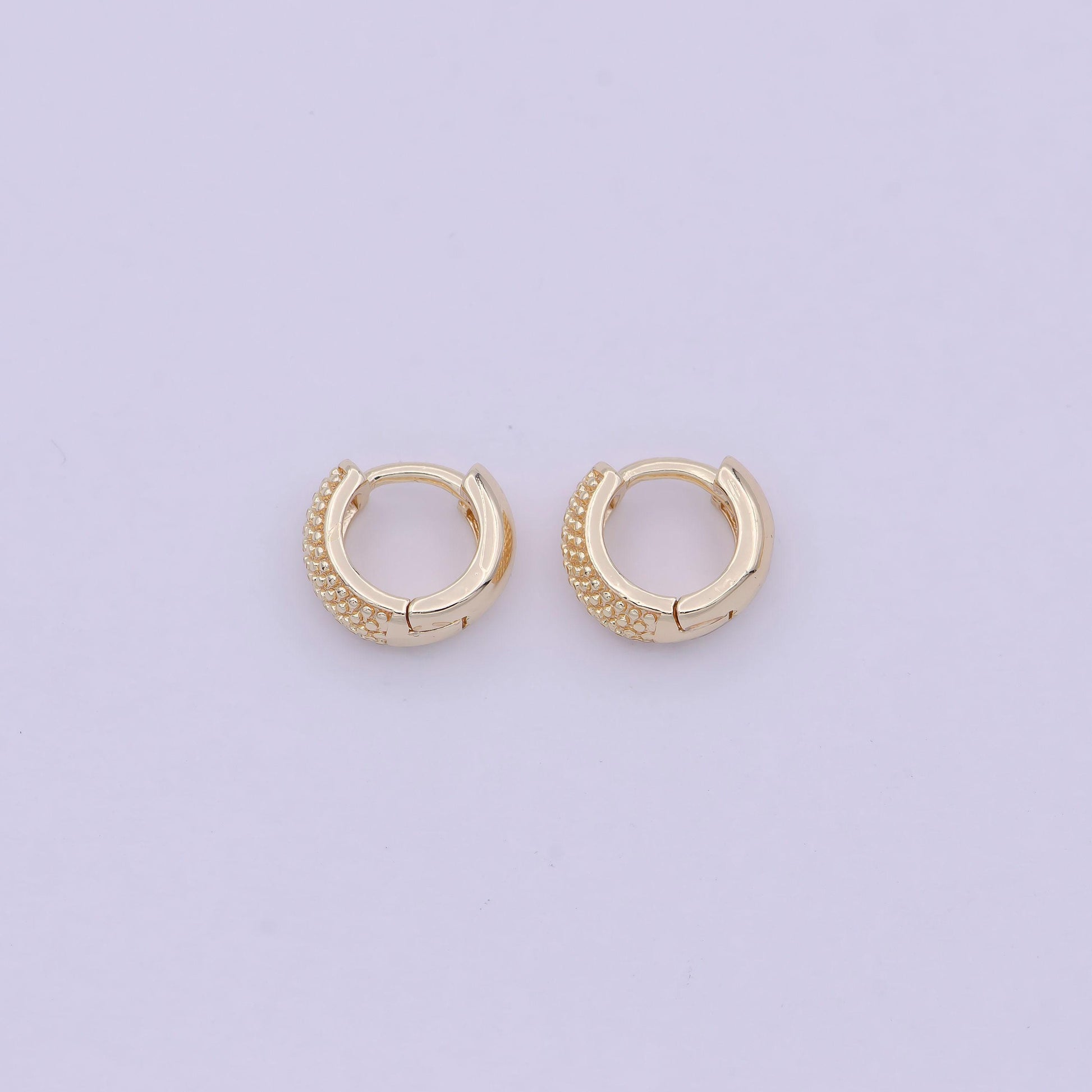 Dainty sleeper earrings/ sleeper hoops- gold fill huggie earrings- (sold as pair) minimalist jewelry everyday hoop