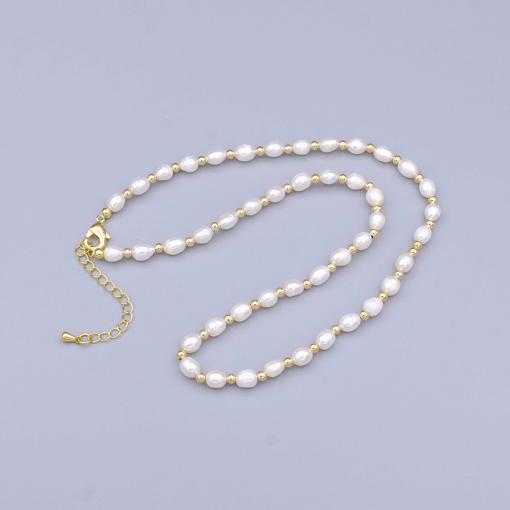 Freshwater pearl necklace, bridal pearls white pearl, bridesmaid jewelry, classic pearl choker necklace for wedding mother day gift wa1499