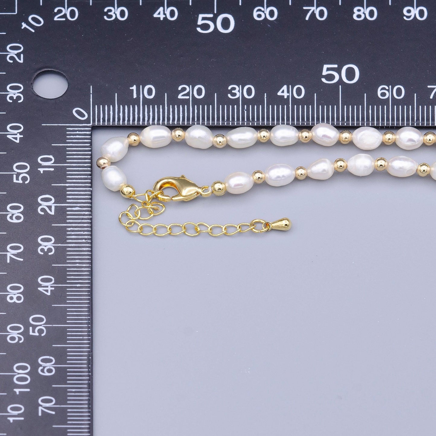 Freshwater pearl necklace, bridal pearls white pearl, bridesmaid jewelry, classic pearl choker necklace for wedding mother day gift wa1499