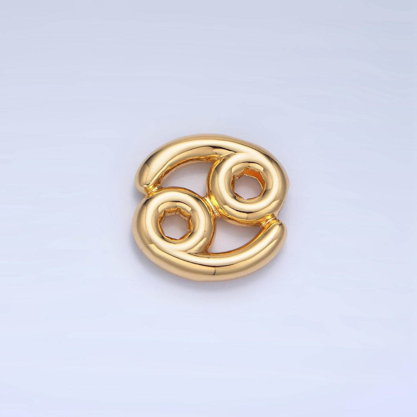 Gold zodiac charm personalized balloon astrology sign charm necklace zodiac bubble style trend fashion jewelry necklace for women a1295