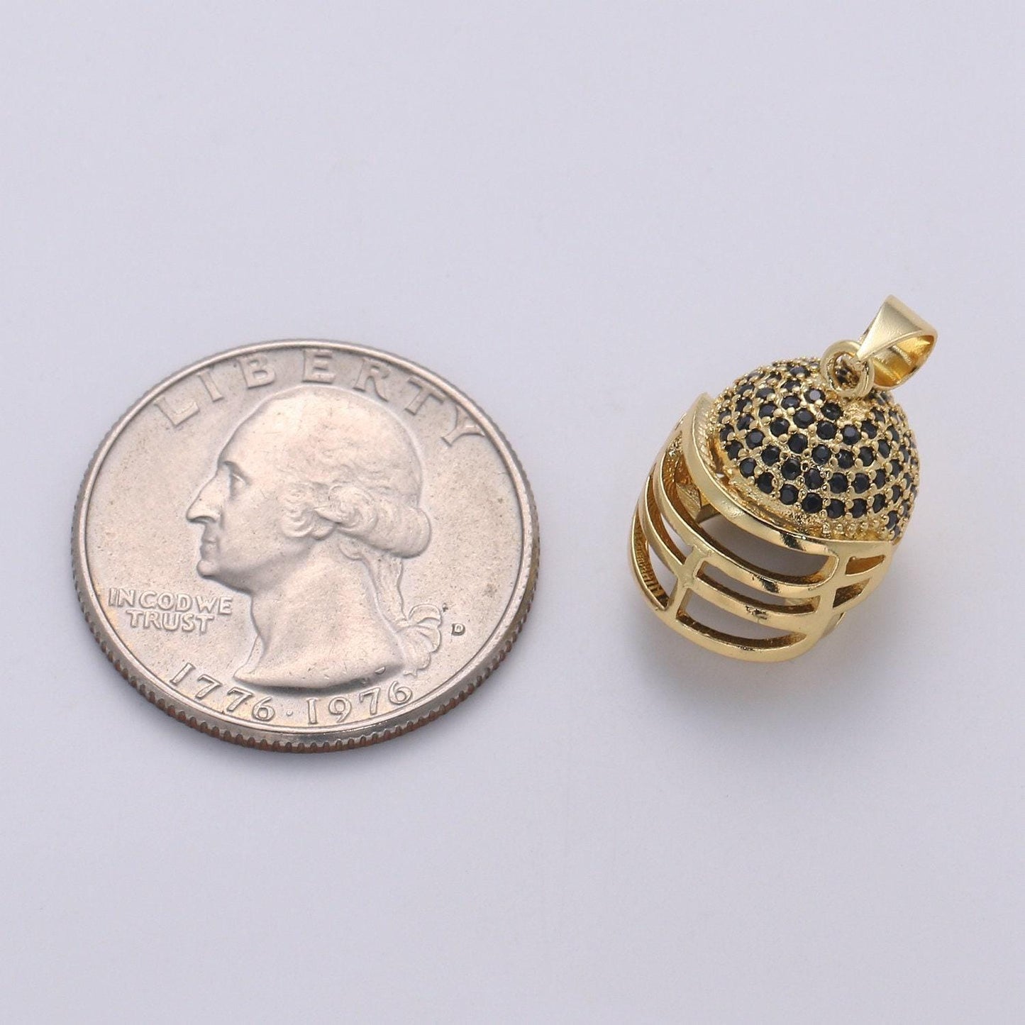 Gold filled football sport helmet pendants i-794 i-795