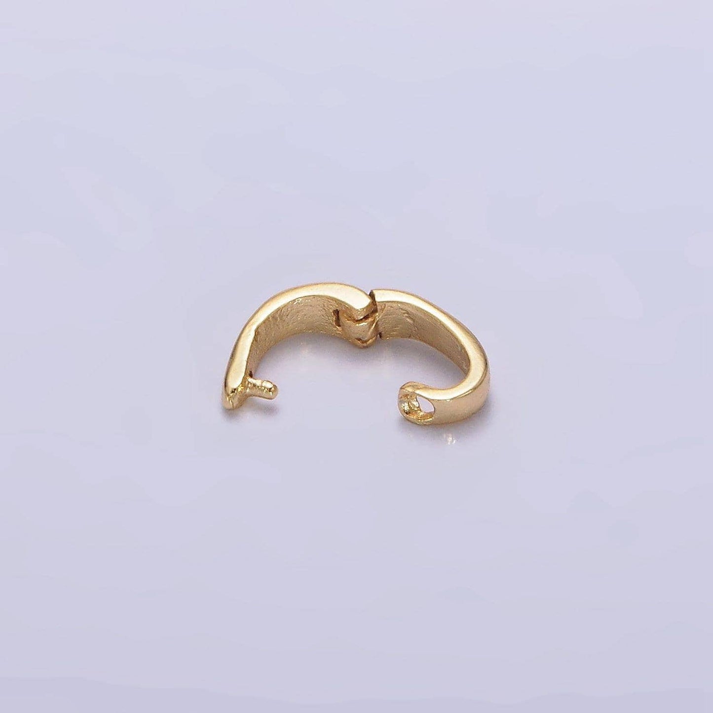16k gold filled clap bail for pendant jewelry kit supplies for diy jewelry making | z-491