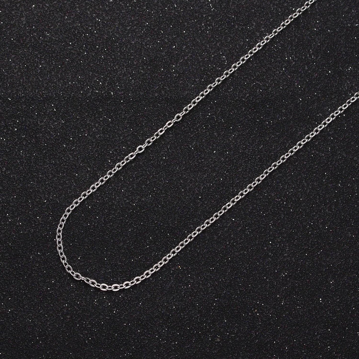 24k gold filled mini cable rolo bulk unfinished chain, 1.5mm width gold & silver wholesale chain for jewelry making | roll-951, roll-952