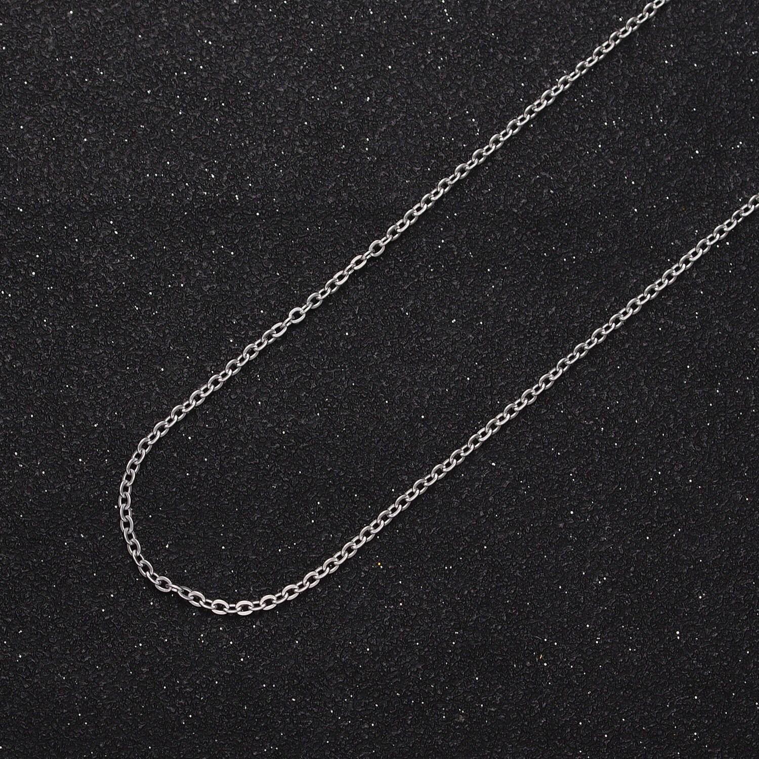24k gold filled mini cable rolo bulk unfinished chain, 1.5mm width gold & silver wholesale chain for jewelry making | roll-951, roll-952