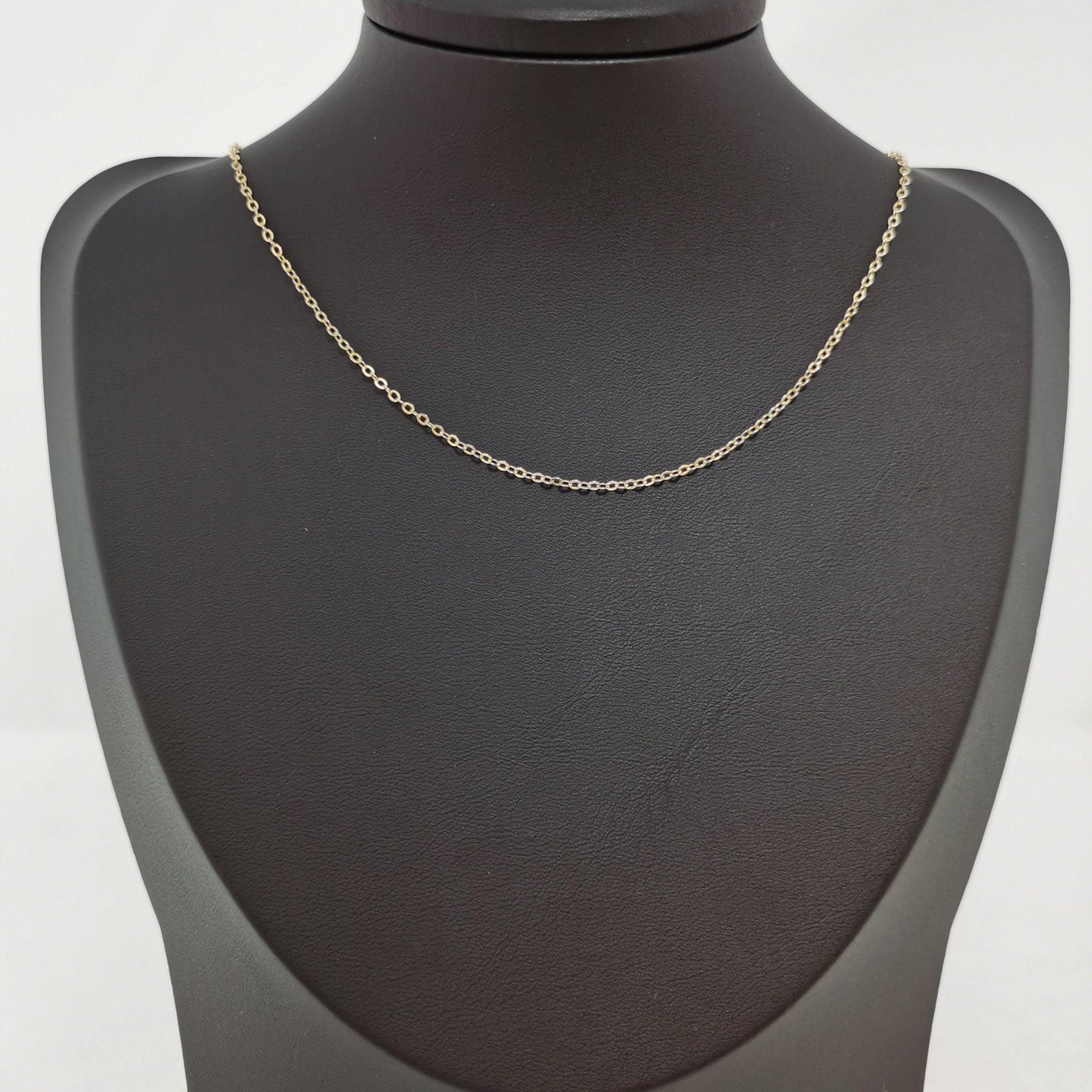 Gold rolo cable chain by yard, cable rolo chain wholesale bulk roll chain for jewelry, width 1.7mm, 202