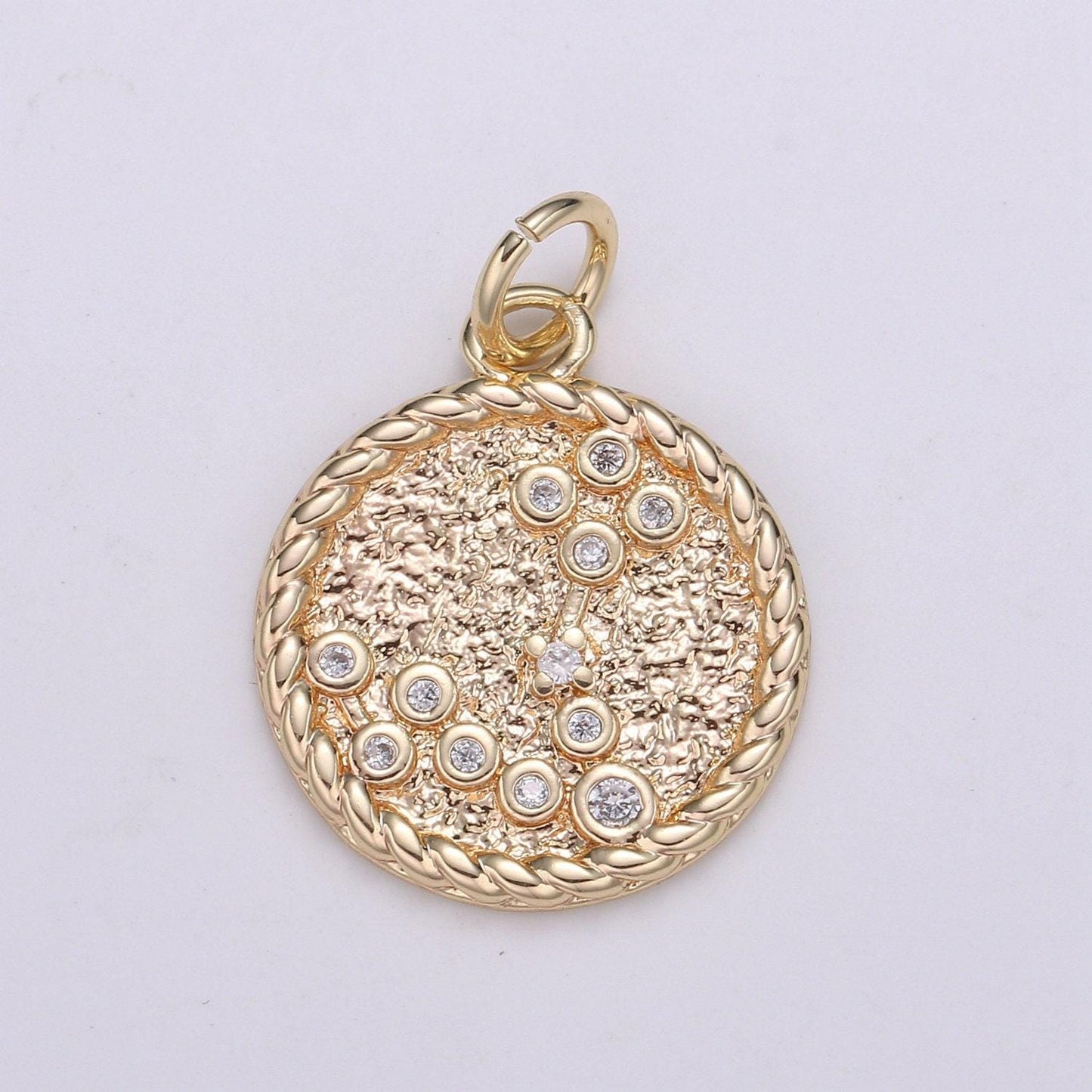 Gold filled zodiac constellation charms, zodiac symbol, horoscope charm, gold astrological zodiac sign minimalist jewelry, a1821-a1826