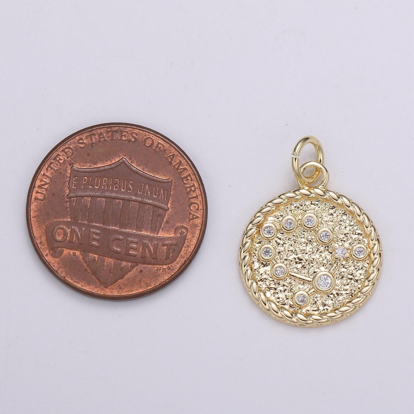 Gold filled zodiac constellation charms, zodiac symbol, horoscope charm, gold astrological zodiac sign minimalist jewelry, a1821-a1826