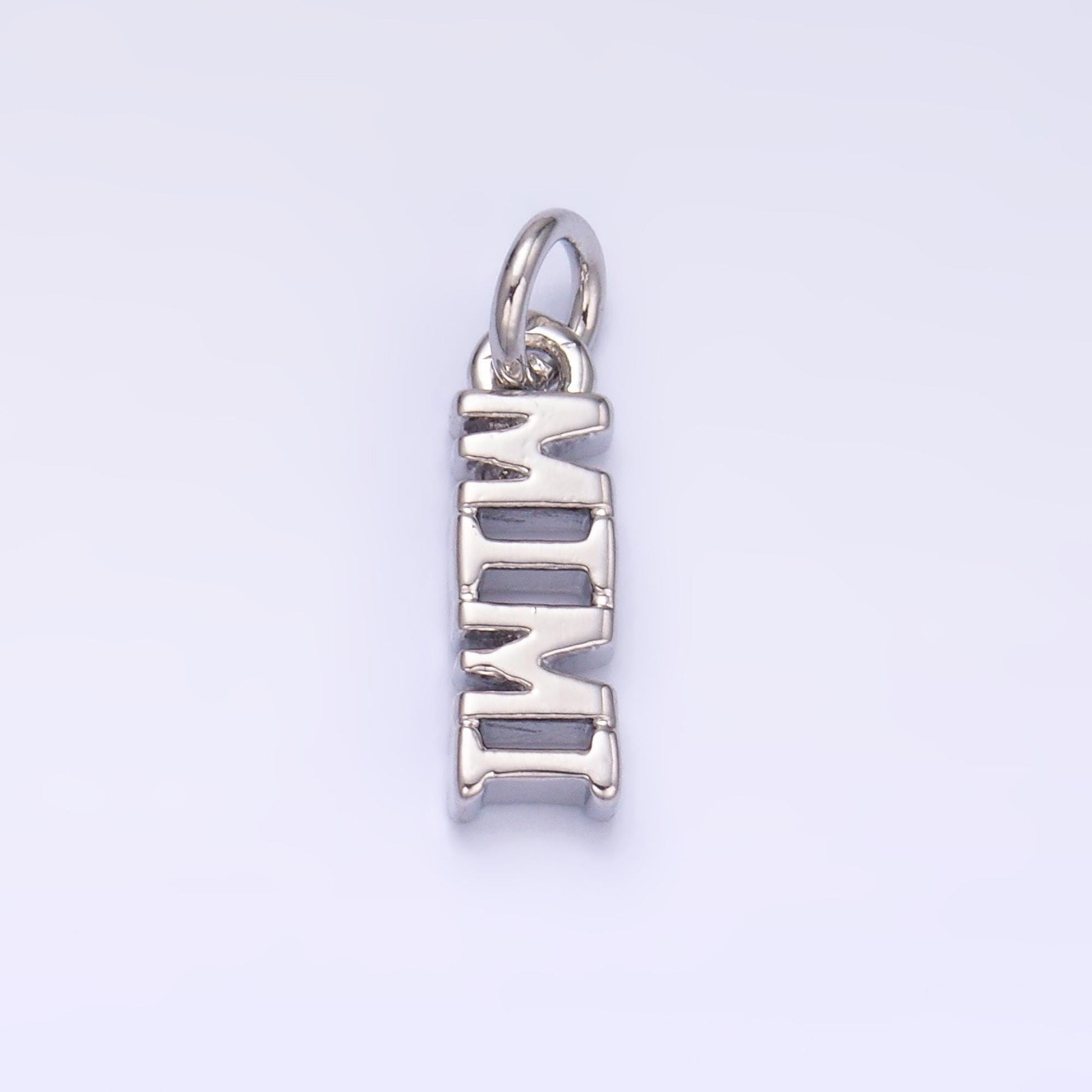 Mini Gold Filled Mimi charm for bracelet necklace earring component diy jewelry making supply Grandma word charm minimalist jewelry W424
