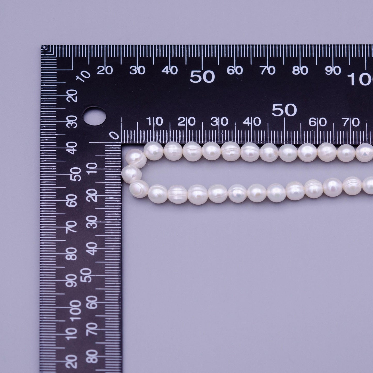 High quality grade aaa natural freshwater potato oval nugget keshi pearl beads - white 7mm wholesale pearl by strand wa1320