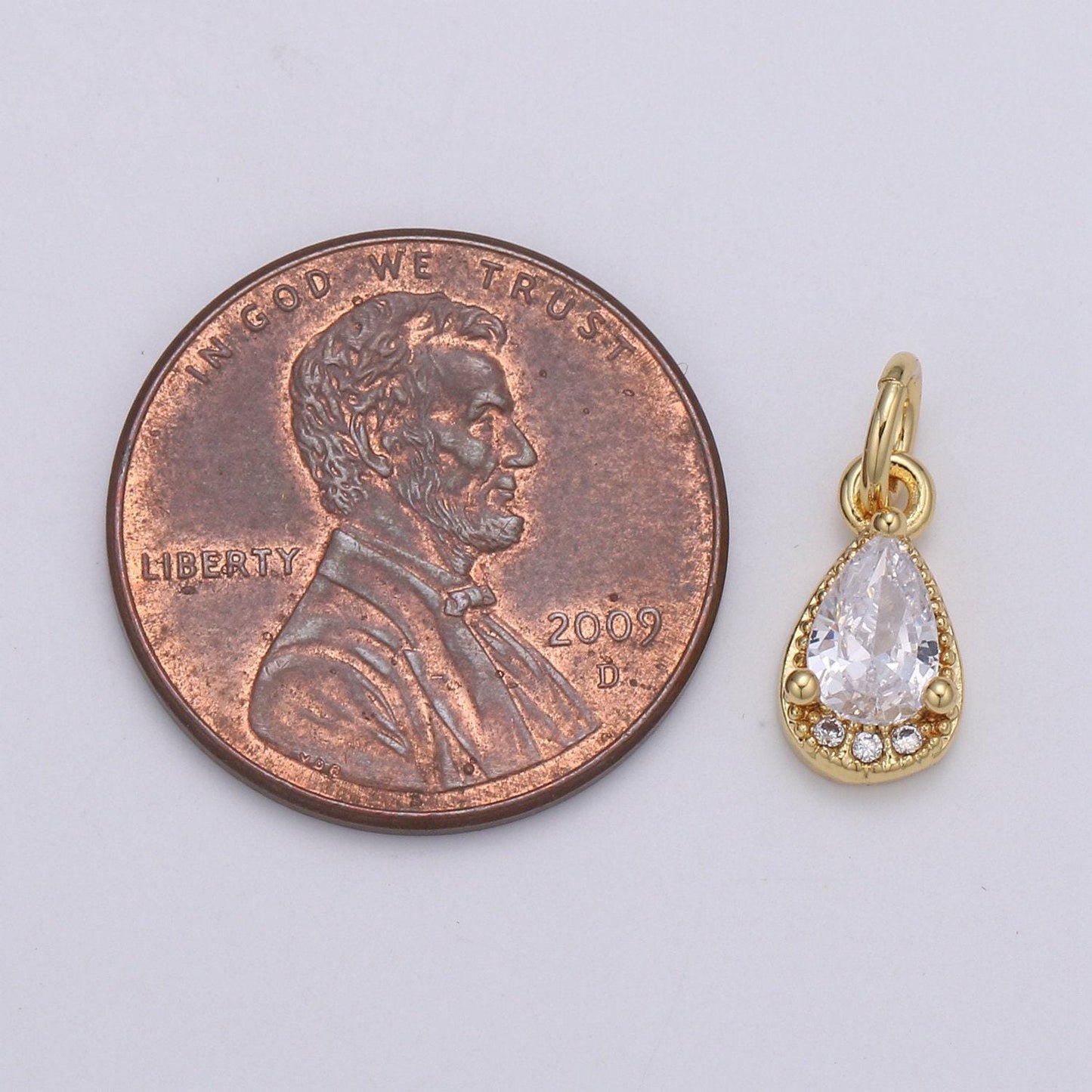 Multi color cubic zirconia:blue,clear,red, 24k gold solitaire cz pendant,large diamond pear cut cubic stone pendant | e-079~e-081
