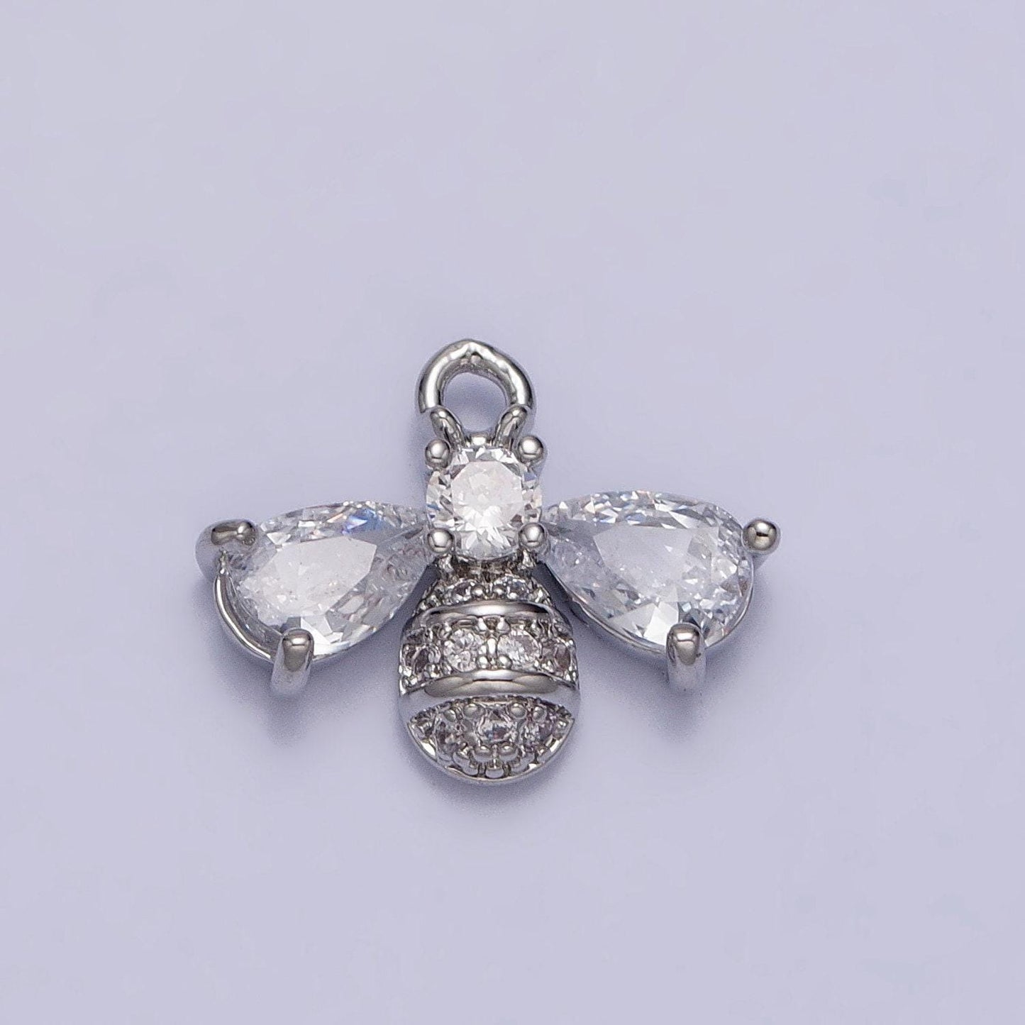 1pc mini gold bee pendant charm, insect bug pendant charm, animal pendant, for diy jewelry ac247 ac249