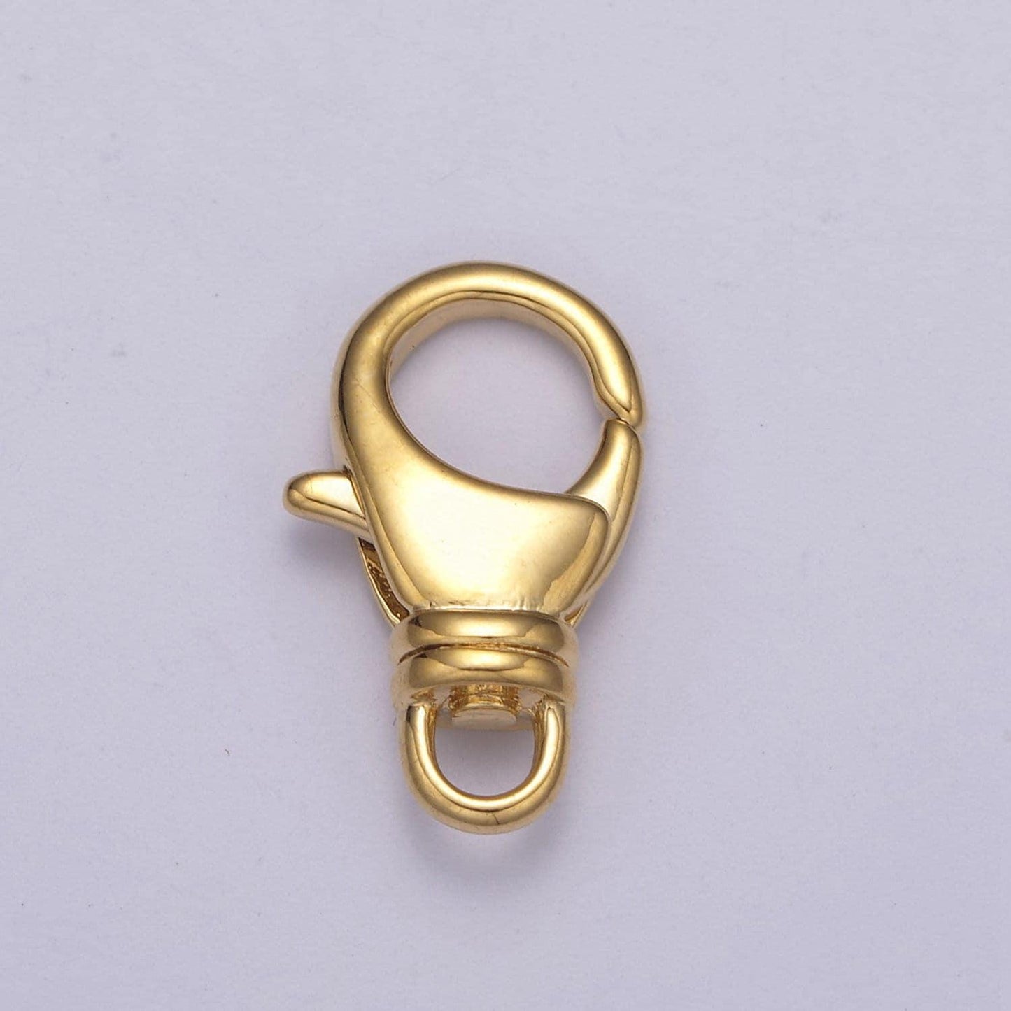 Gold / silver lobster clasps - 24k gold filled clasp for jewelry making findings l-584 / l-585