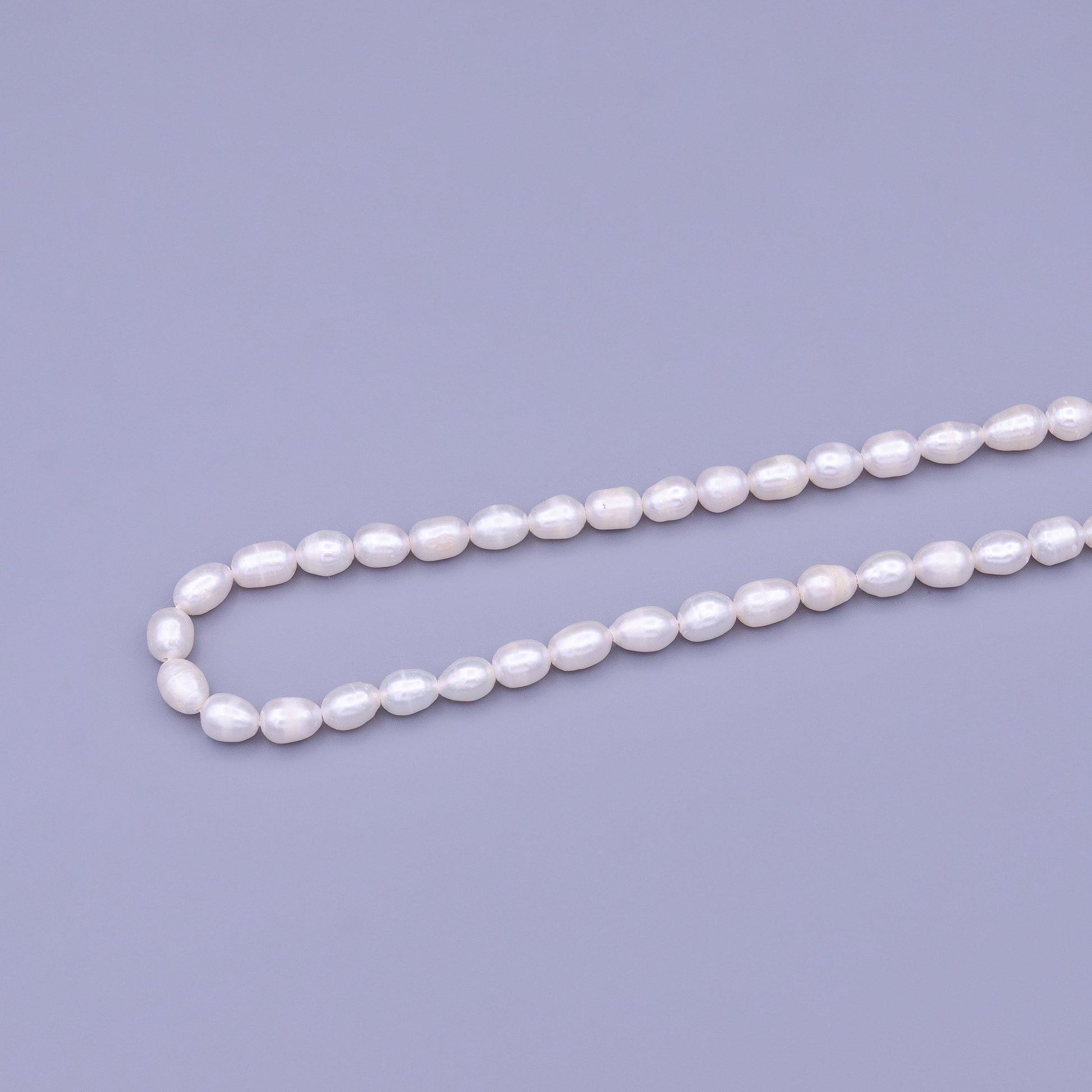 5.3mm aaa+ stunning freshwater pearls wholesale, small pearls, top drilled pearls, white pearl natural rice pearls loose beads wa-1669