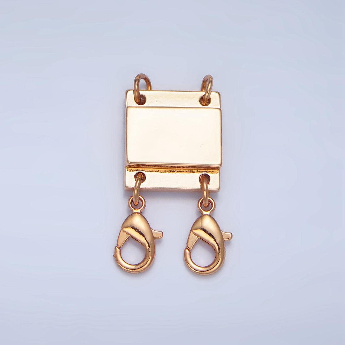 New design layered necklace detangler clasp magnetic necklace detangler, multiple strand chain necklace / bracelet component z880