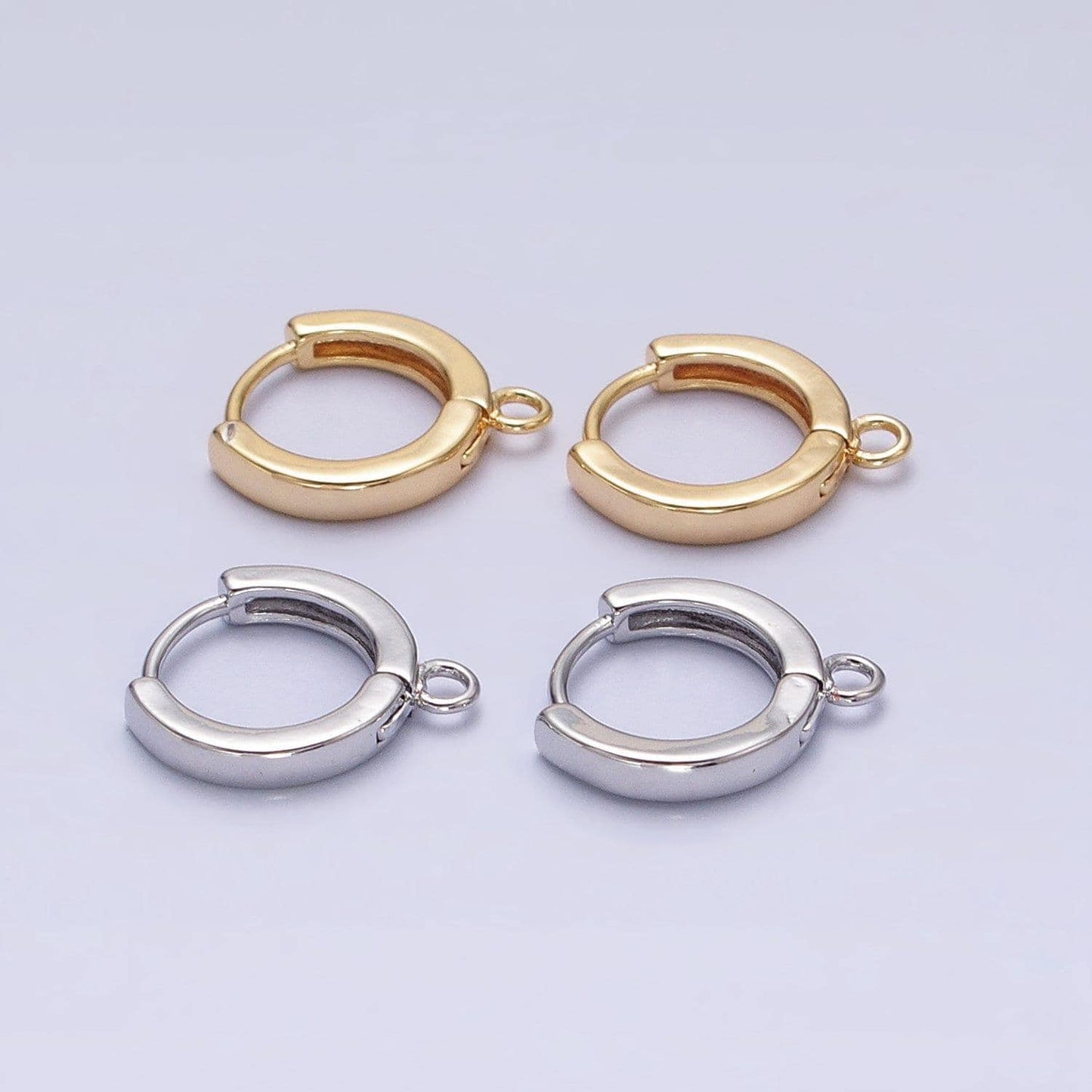 12mm earring hoops lever back one touch w/ open link lever hoop earring nickel free lead free for earring charm making findings z288