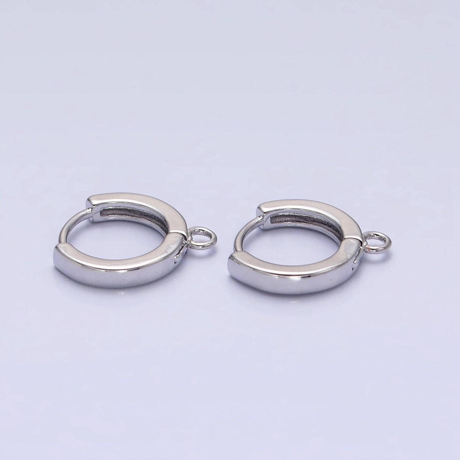 12mm earring hoops lever back one touch w/ open link lever hoop earring nickel free lead free for earring charm making findings z288
