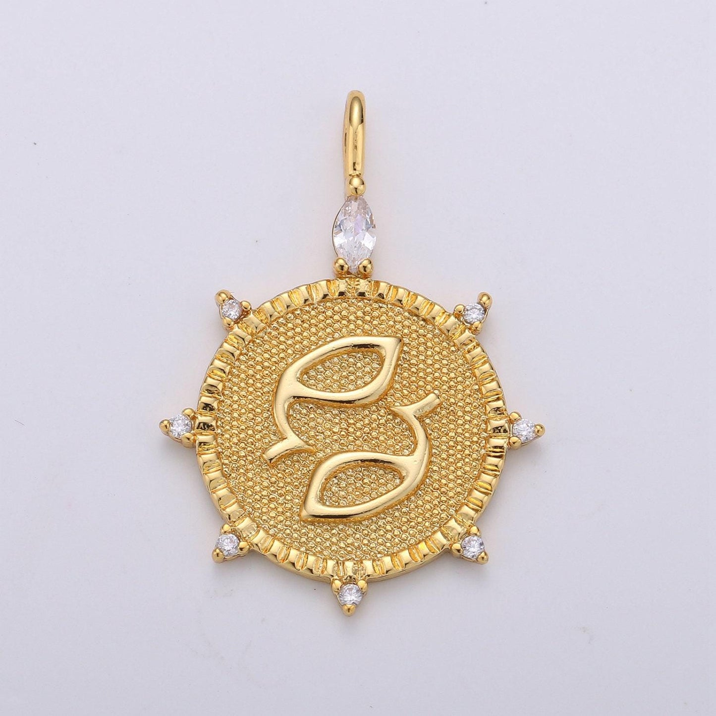 Gold zodiac charms, astrology charms, zodiac necklace charms, 12 zodiac charms for jewelry making supply, a1785--1790