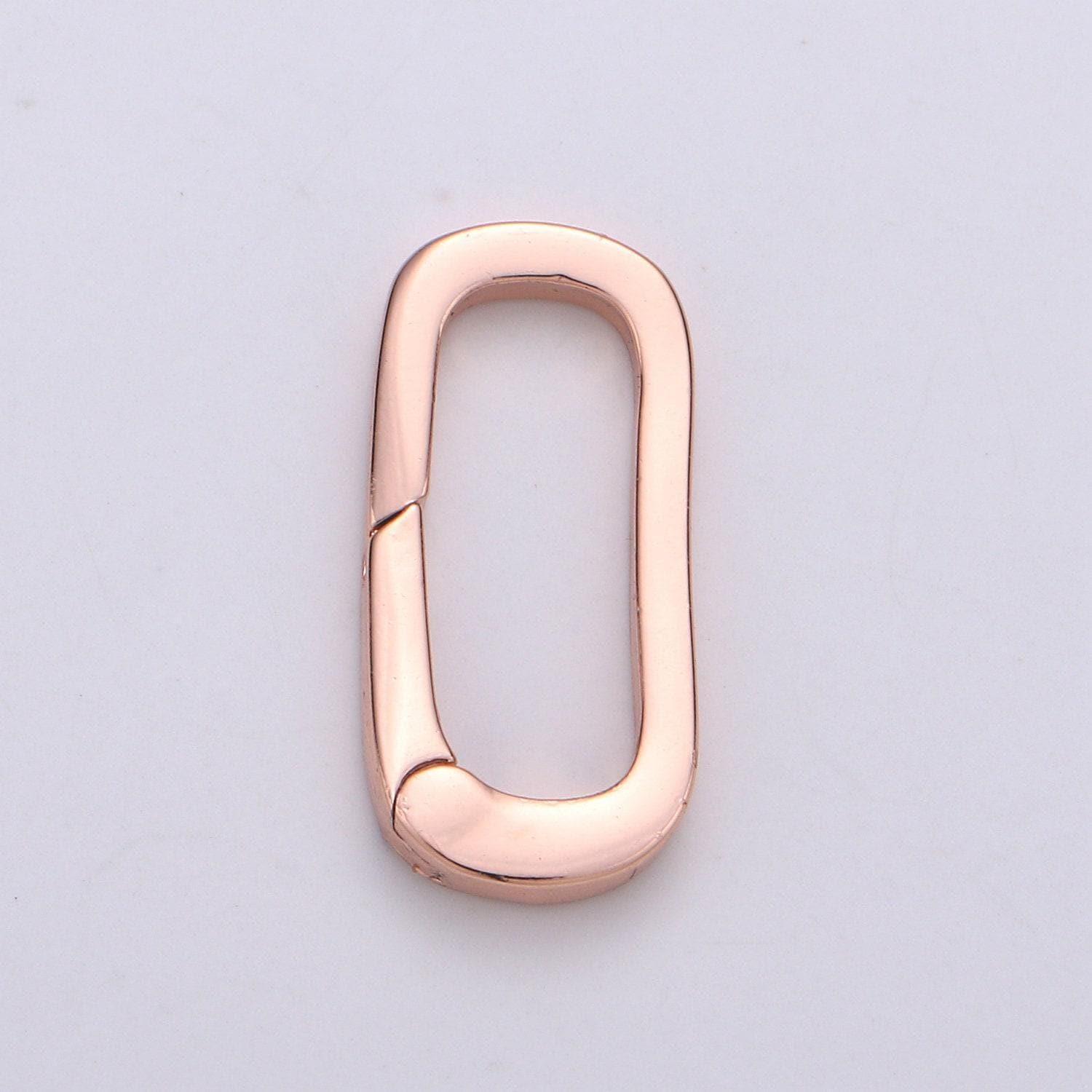 1pc carabiner mutiple color options spring push clasp, screw clasp oval lock, interlocking oval lock clasp, supp- 997, 998, 999, 1000