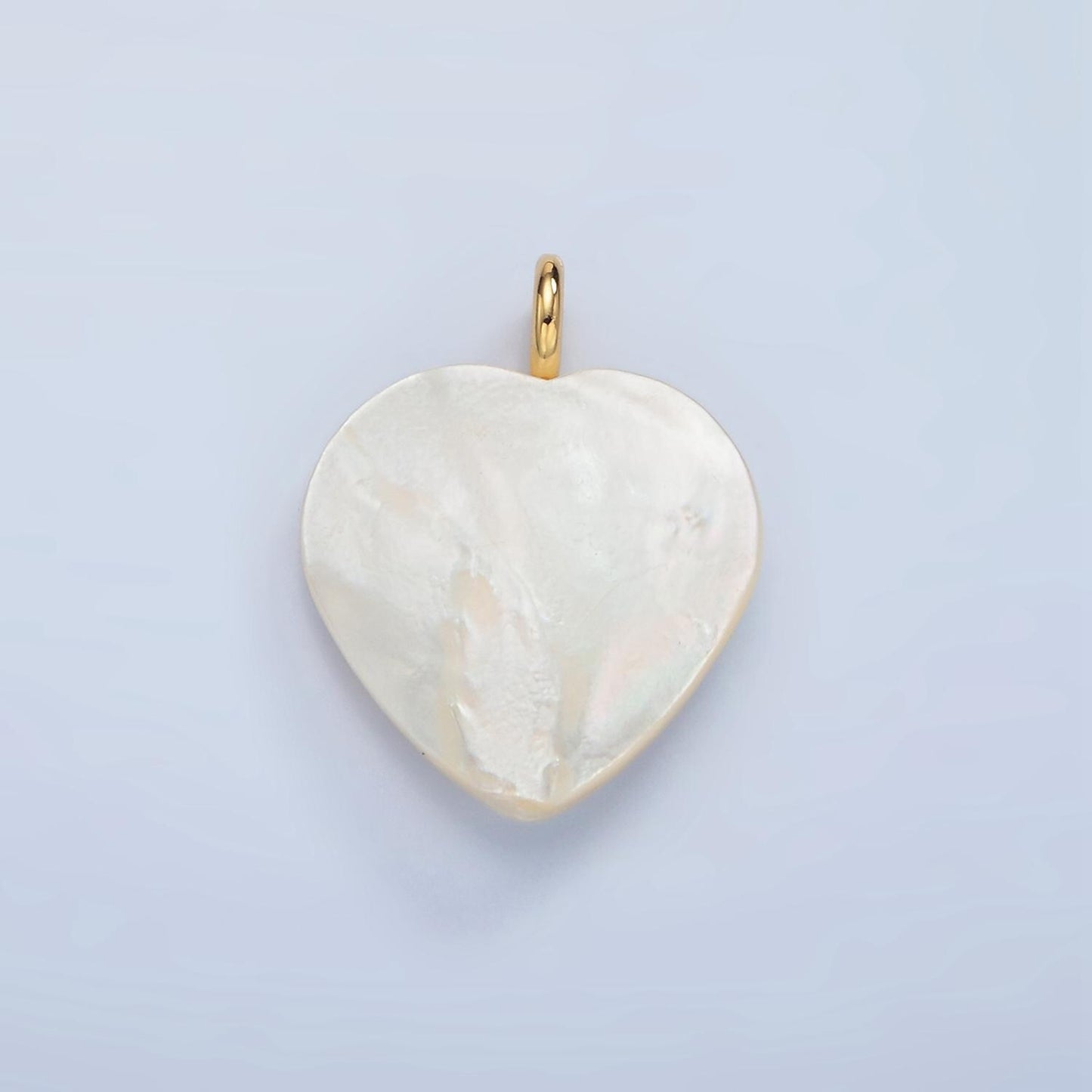 Big heart pearls charm gold white baroque freshwater pearls for necklace bracelet earring wedding jewelry making minimalist p1877
