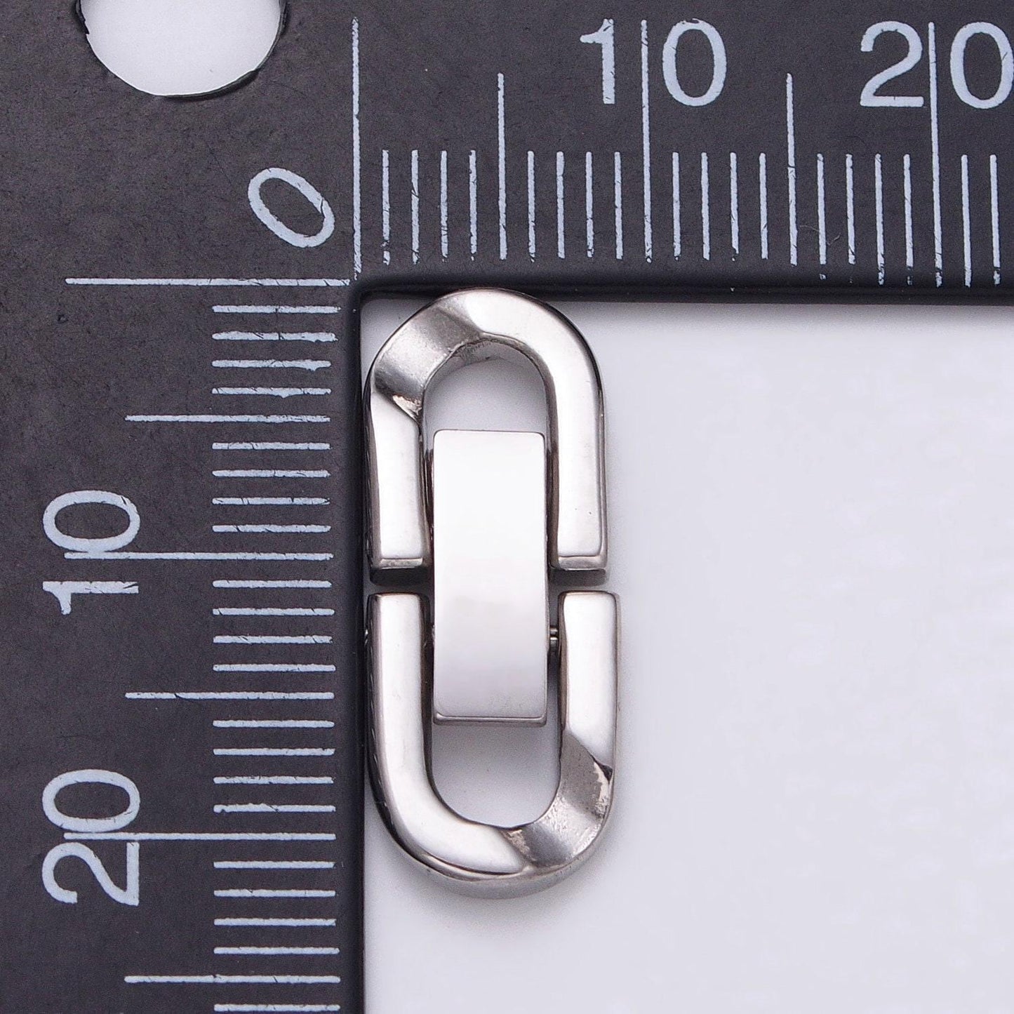 Stainless steel fold over clasps extender clasp closure gold end caps for bracelet jewelry component handmade supply z318 z319