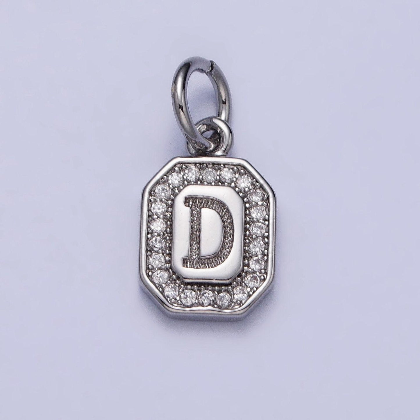 New initial name charm gold tag alphabet charm, shell pearl letter pendant personalized jewelry add on charm stainless steel tarnish free