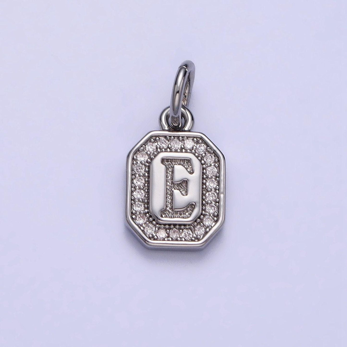 New initial name charm gold tag alphabet charm, shell pearl letter pendant personalized jewelry add on charm stainless steel tarnish free