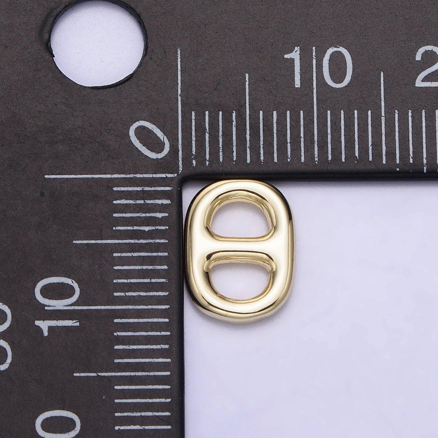 Mini soda pop pull charm gold filled can tab pendant charm ac1050