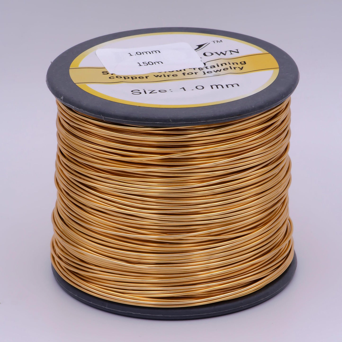 Gold plated non tarnish beading wire for craft supply copper wire tarnish resistant jewelry making 18, 20, 21, 22, 24, 26, 28 gauge 5 meter