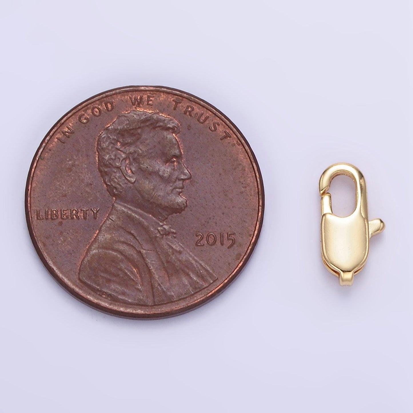 24k gold filled lobster clasps closure for bracelet necklace jewelry supply in gold z870