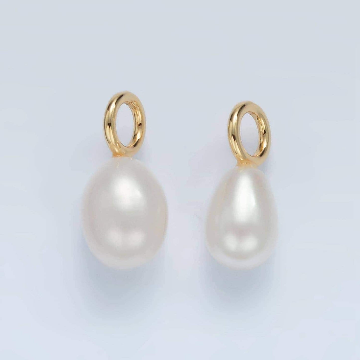 16mm freshwater pearl drop gold filled pendant | p-1867