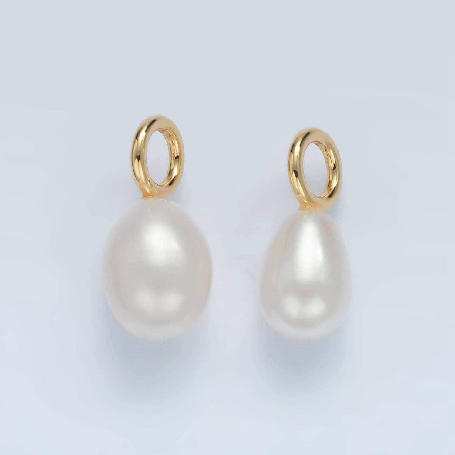 16mm freshwater pearl drop gold filled pendant | p-1867