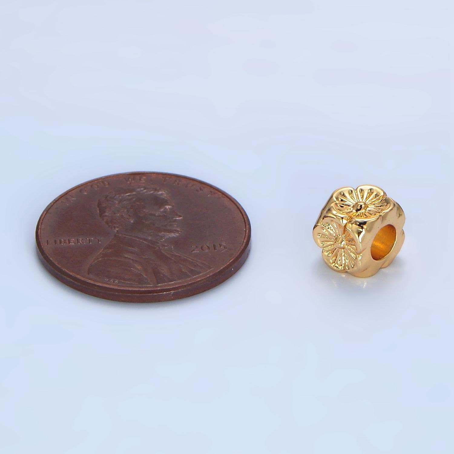 6x6mm shiny gold cube beads flower 0square tube beads, spacer beads, bracelet beads, solid tube beads b586
