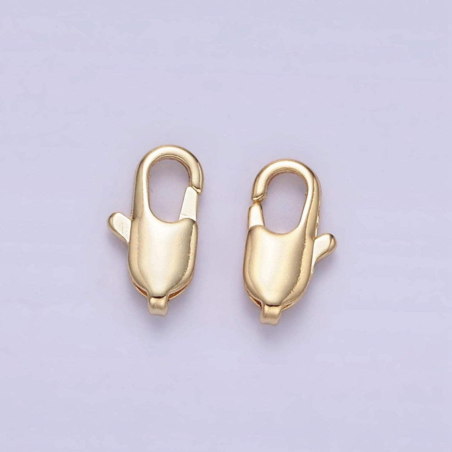 24k gold filled lobster clasps for jewelry supply in gold z869