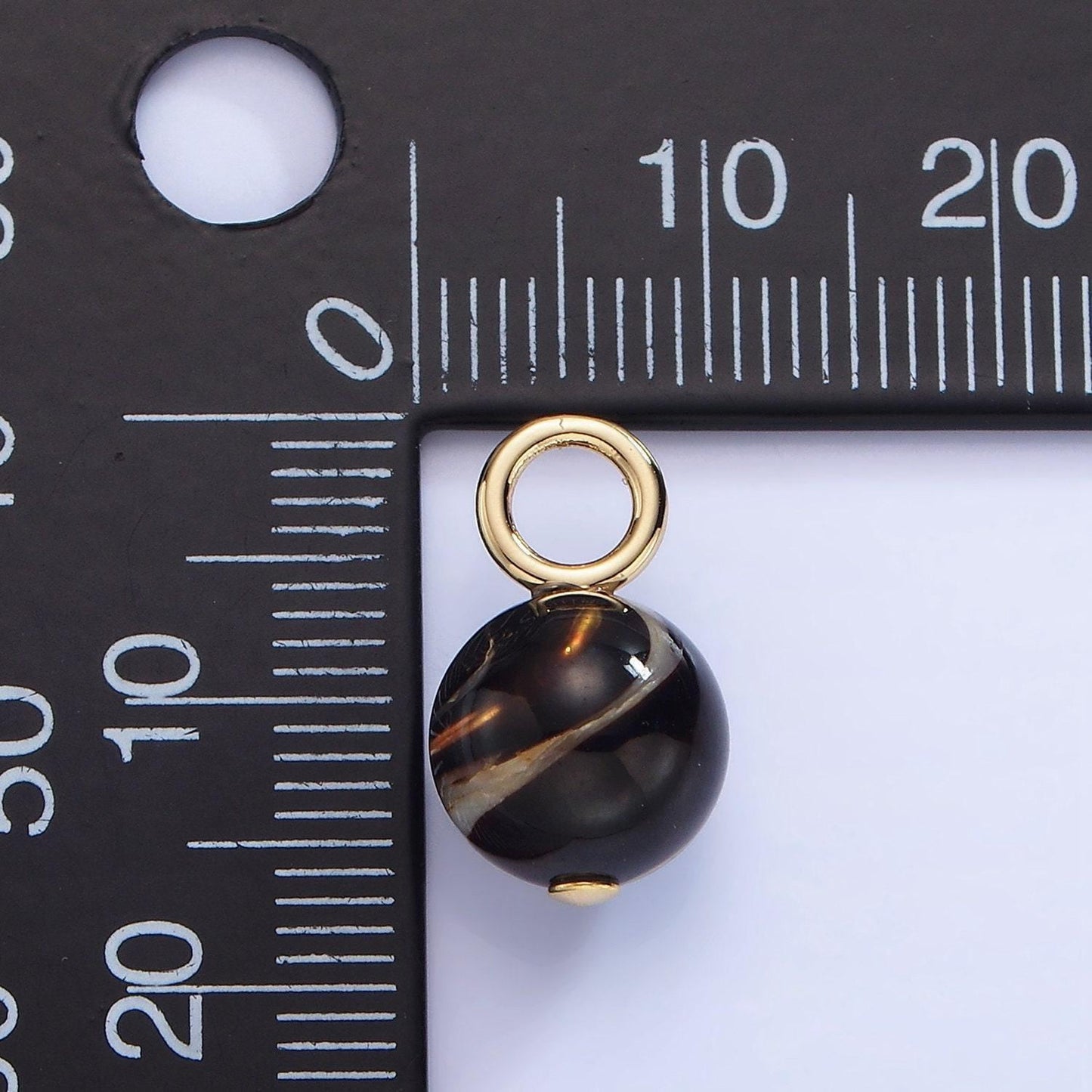 Mauve black brown mother of pearl shell round beads 10mm charm high quality iridescent pearl gemstone pendant for jewelry making p1777