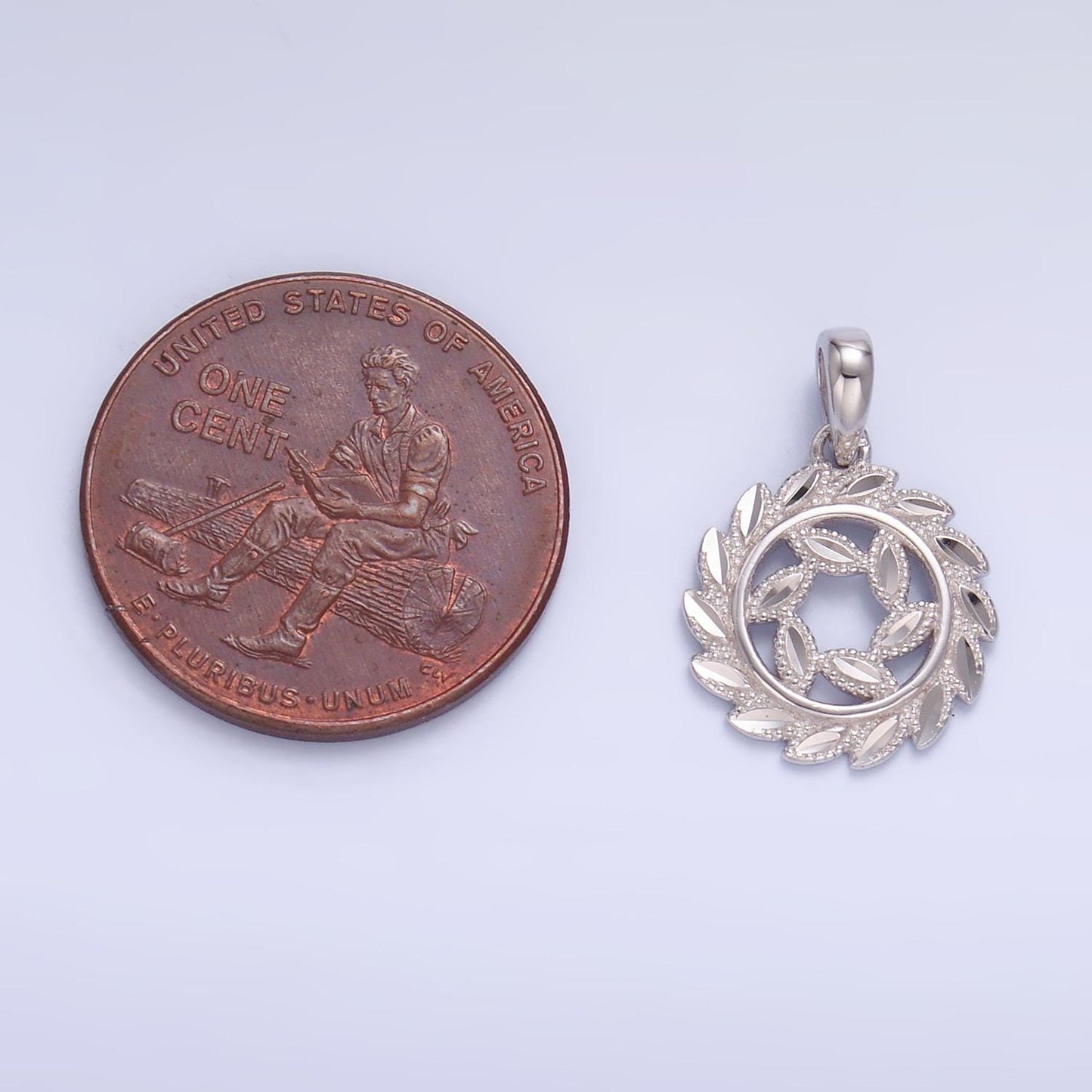 Dainty sun charm in 925 sterling silver pendant micro pave sun ray celestial jewelry sl-302