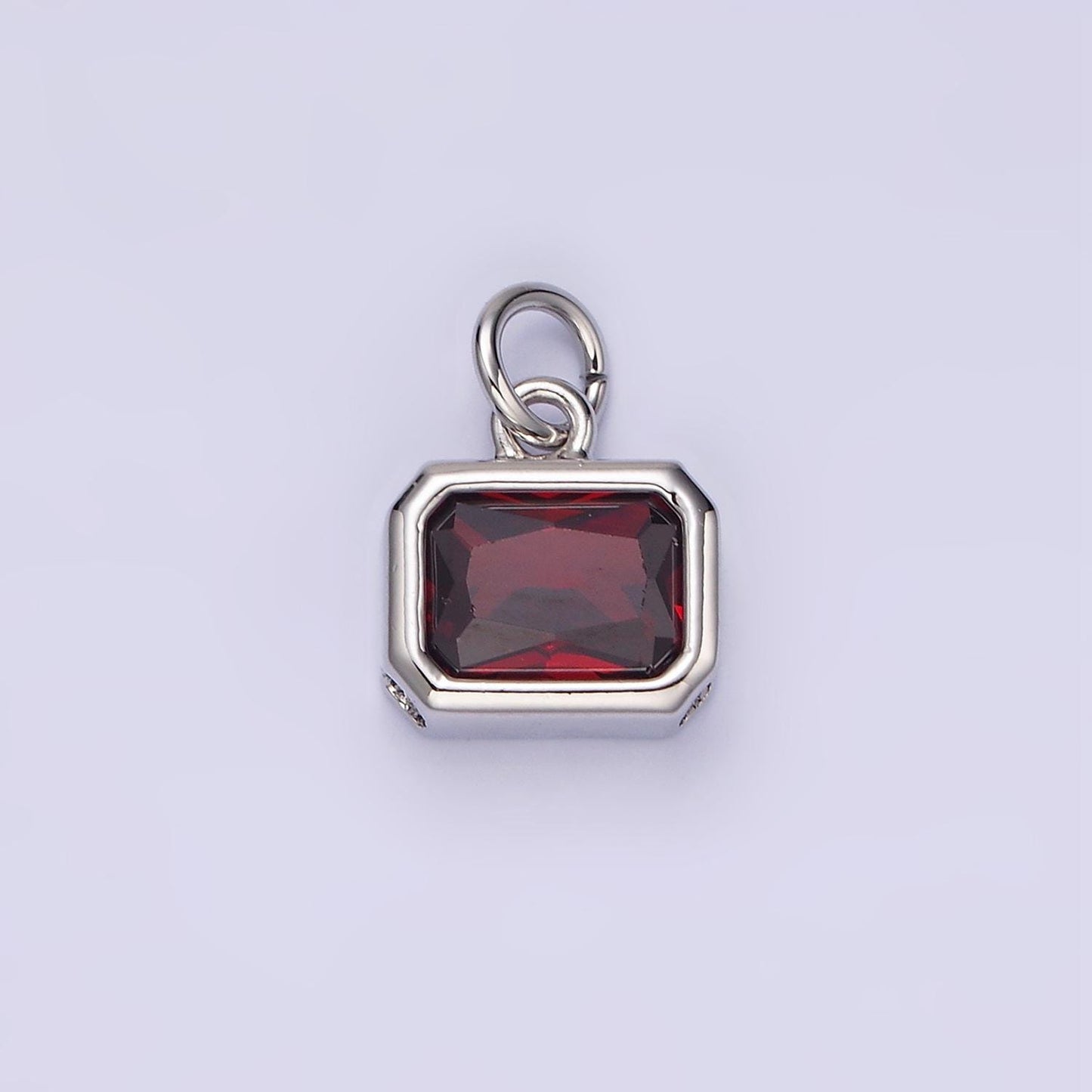 Personalized Birthstone Baguette CZ in 14K Gold Filled -Gold & Silver | N1600 - N1623