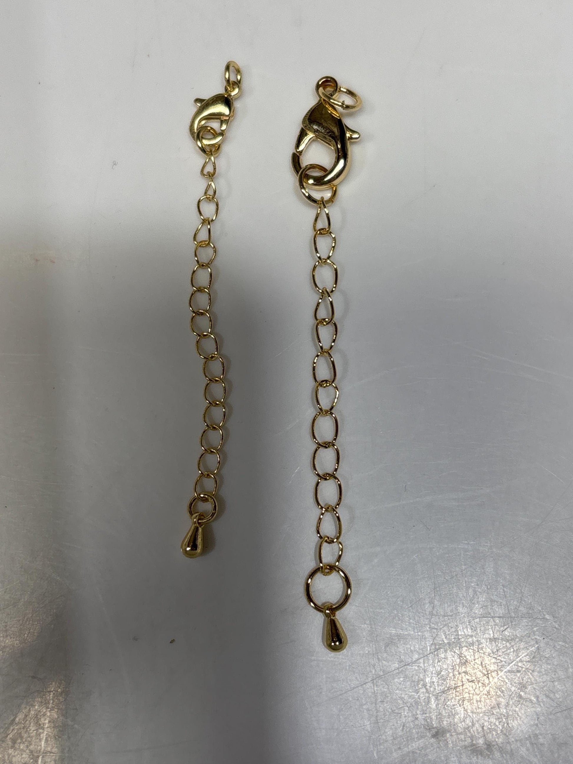 Gold filled lobster clasp with chain extender | l-310 l-311