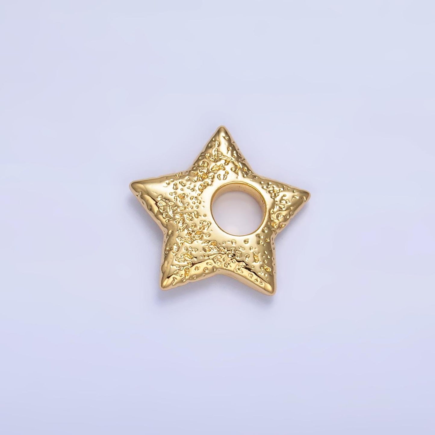 Dainty Textured Star charm necklace gold Star pendant celestial Silver jewelry for Cord Necklace earing, bracelet Supply Artful Pendant B629