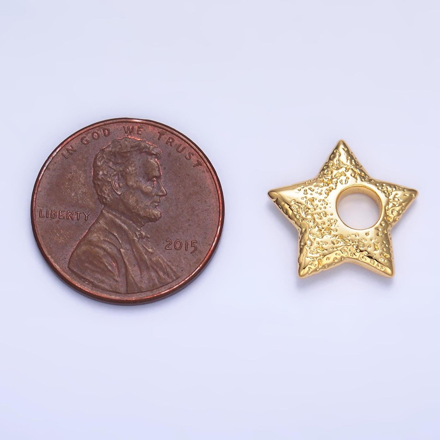 Dainty Textured Star charm necklace gold Star pendant celestial Silver jewelry for Cord Necklace earing, bracelet Supply Artful Pendant B629