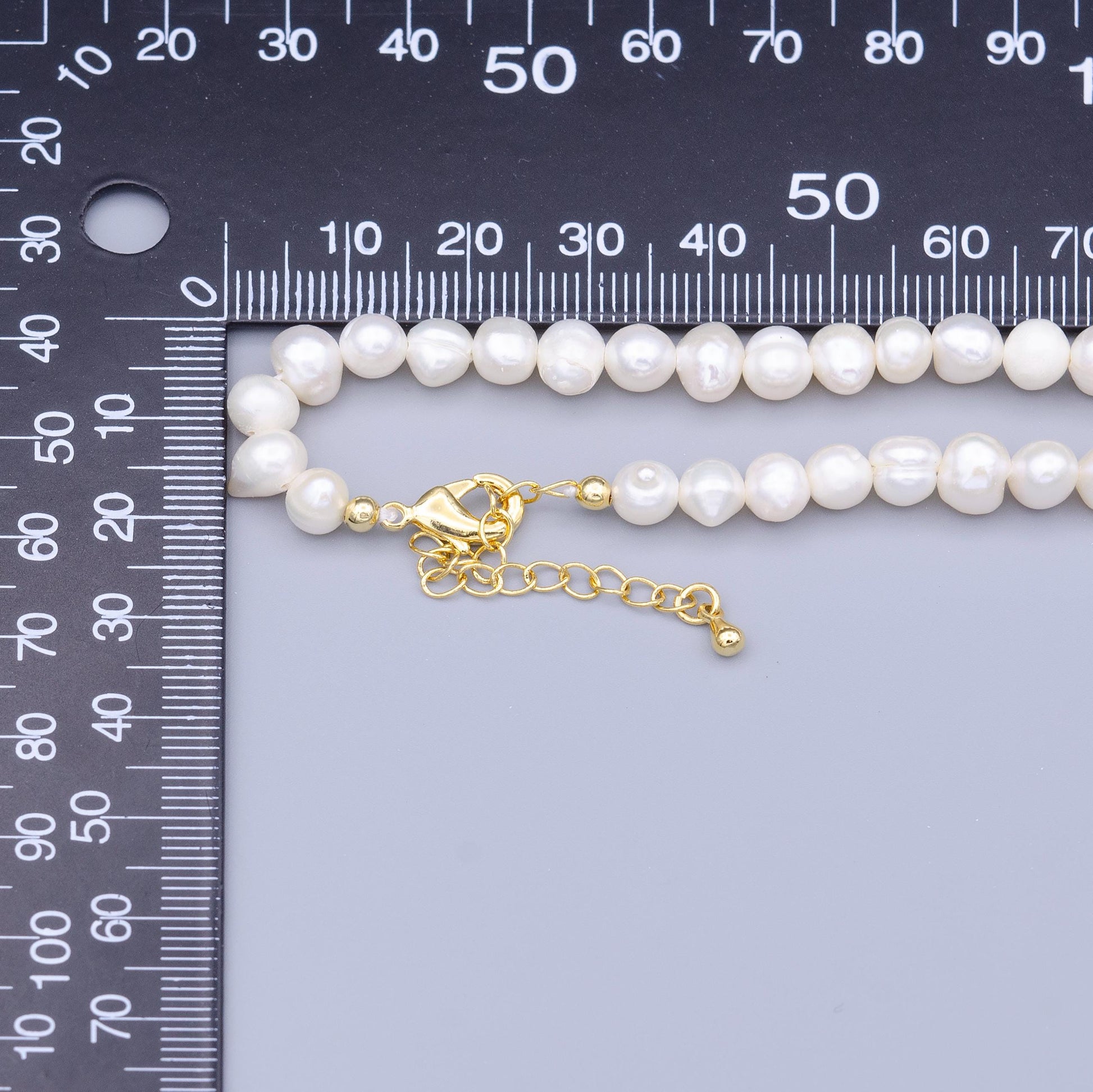 Freshwater Pearl Necklace Genuine Pearl Necklace Handmade Beaded Necklace Dainty Choker Pearl Necklace WA2914