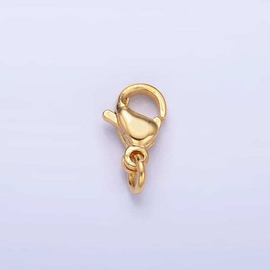 10x Stainless Steel 9mm Lobster Claw Clasps Closure Findings Set | Z-1049