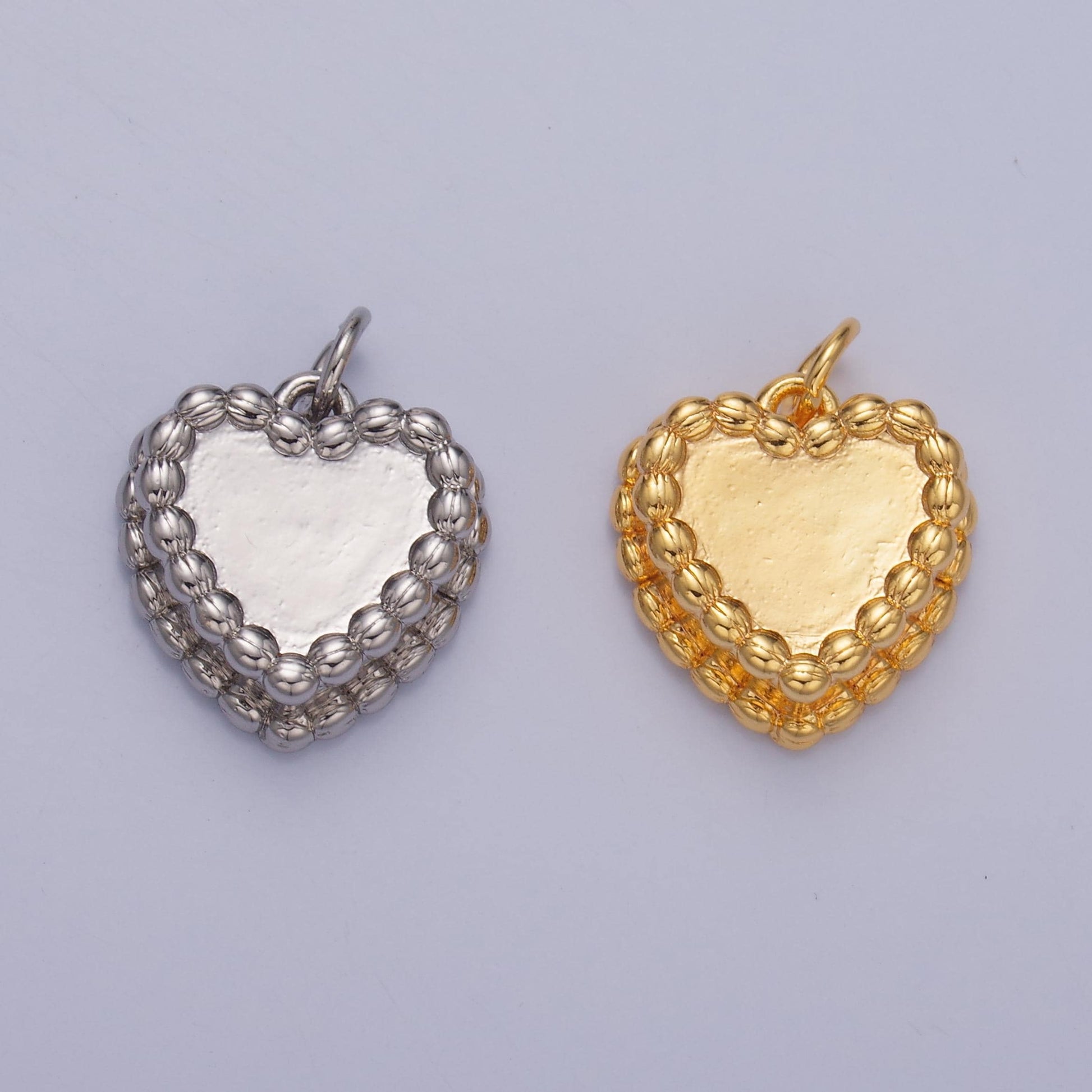 3D Mini Valentine Cake Heart Charm gold filled love charm Birthday Cake Inspired | W413