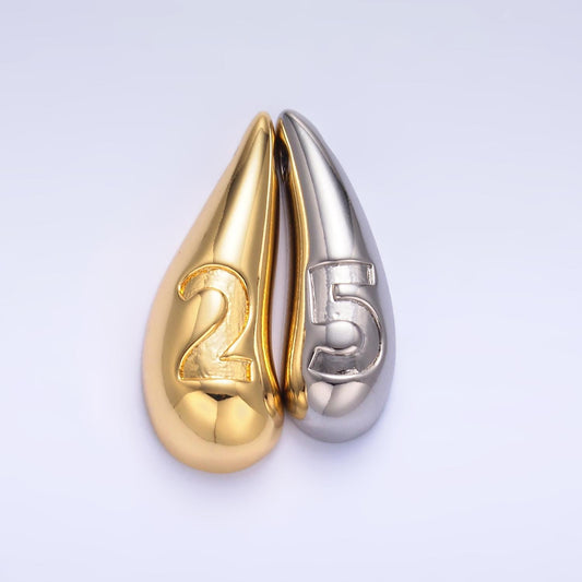 24K Gold Filled Heart Geometric Teardrop Mixed Metal Slide Charm Set 2025 Jewelry | W822